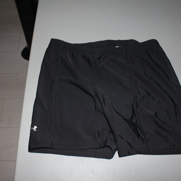 Black Under Armour Compression Shorts  Size Large - Picture 1 of 4